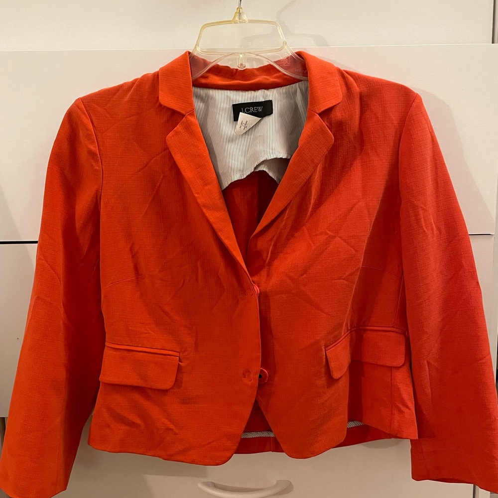 Jcrew Cropped Blazer